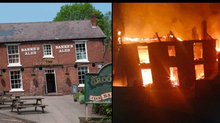 Police investigating arson at famous Crooked House pub give update