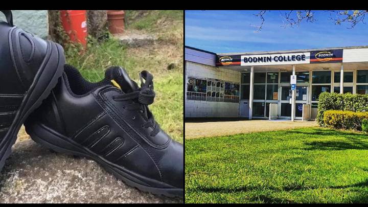 Kid put in detention on first day of school over heel of shoes