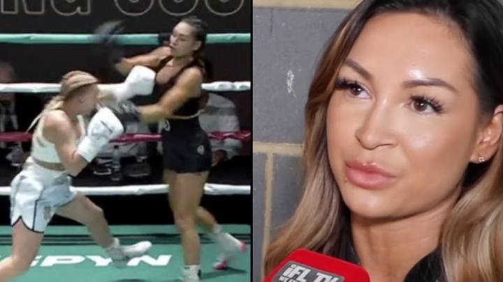 AJ Bunker Thinks Fight With Elle Brooke Was 'Rigged' After Being Defeated By OnlyFans Star