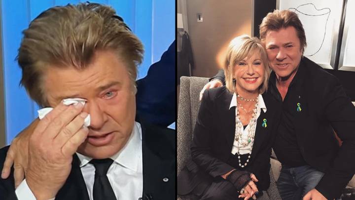 Aussie TV host breaks down in tears while discussing Olivia Newton-John's life