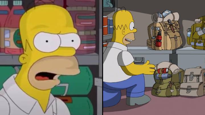 People worried as The Simpsons predicted today would be the end of the world