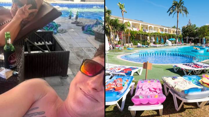 Couple furious at 'sun lounger hoggers' praised for act of 'petty' revenge