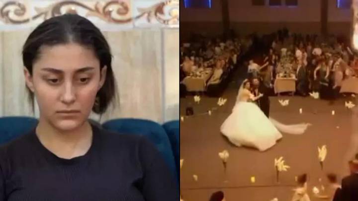 Bride left 'unable to talk' from grief after fire at her wedding killed more than 100 guests