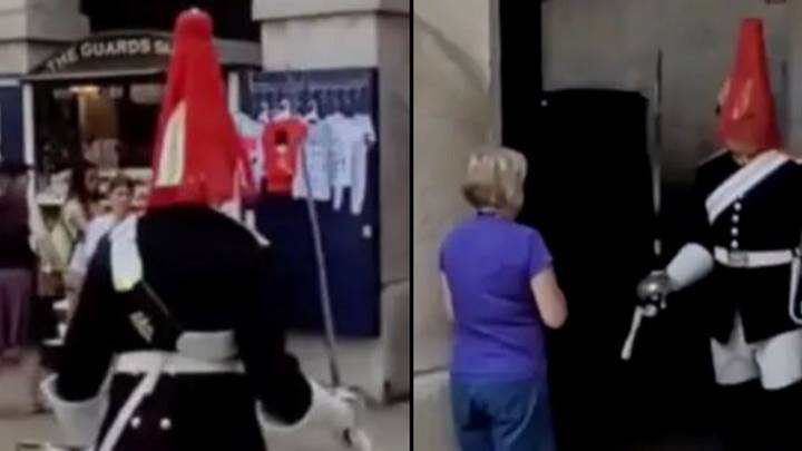 Queen's Guard Screams At Shop Worker Mistaking Her For Tourist