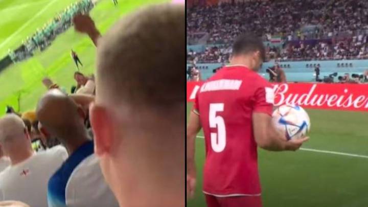England fans confused as beer is advertised in stadium during game vs Iran
