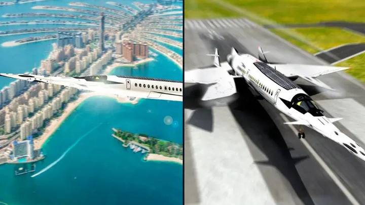 New supersonic plane design could fly from London to New York in 80 minutes