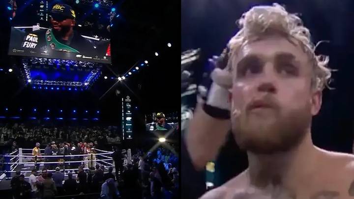 People are criticising the atmosphere of the Jake Paul vs Tommy Fury fight