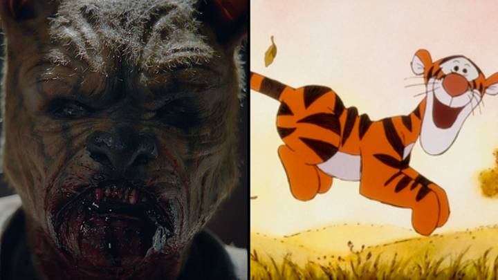 Horrifying images show first look at Tigger in Winnie the Pooh horror film sequel
