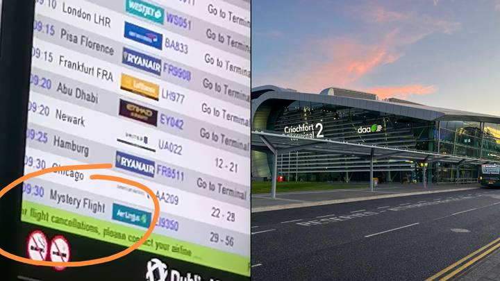 Holidaymakers Baffled After Spotting 'Mystery Flights' On Board In Airport