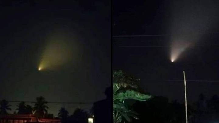 Officials share explanation for mysterious 'UFO' as light in sky vanishes in an instant