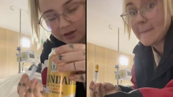 Aussie Woman Smuggles In A Rum And Coke To Give Her Dying Dad His Final Drink
