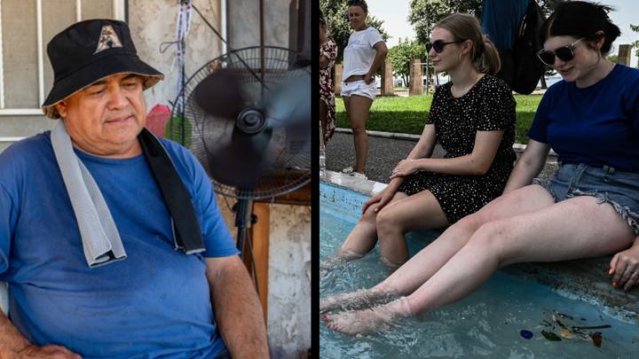 People have received third-degree burns due to the massive heat wave