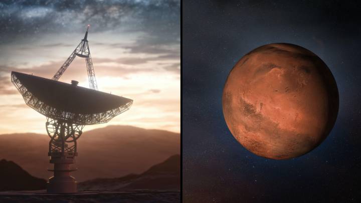 Earth will receive an ‘alien’ signal from Mars today