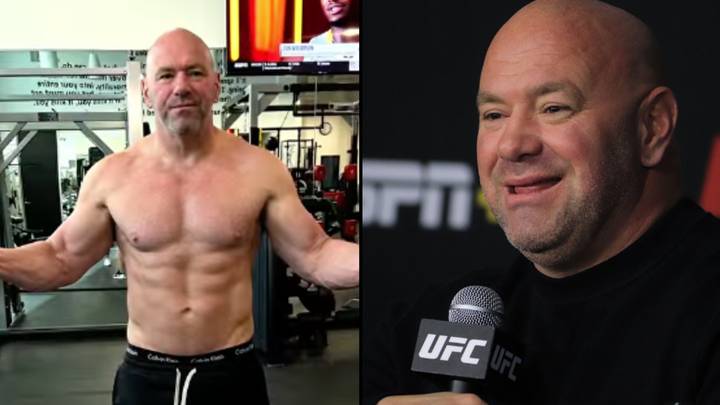 Dana White shows off his ripped body after he was told he has just '10 years to live'
