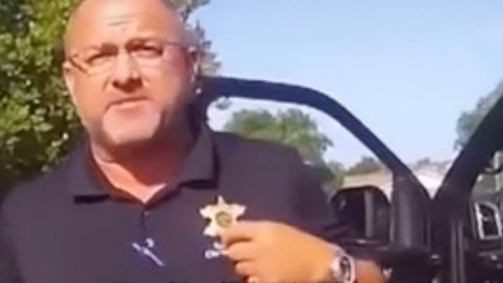 Sheriff Tries To Pull Rank After Being Pulled Over By Police Officer For Speeding In Dashcam Footage
