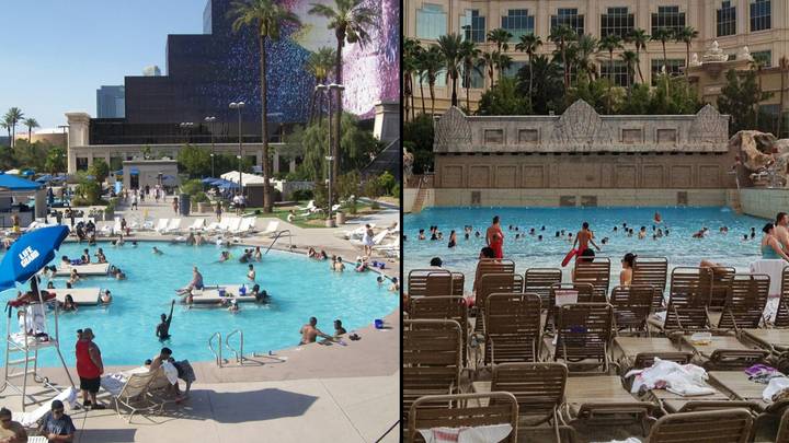 Biological warfare expert warns tourists to 'never get in a pool in Las Vegas'
