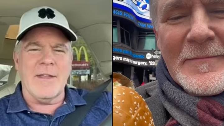 Man is on a McDonald's diet to lose weight