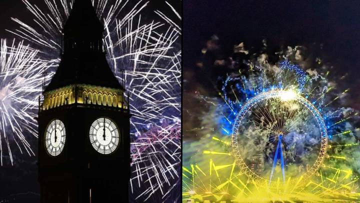 London’s ‘huge’ nod to Ukraine in New Year’s firework display has people in tears