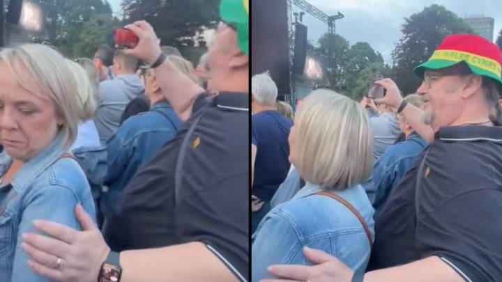 Bloke mortified after realising woman he was stroking wasn’t his wife
