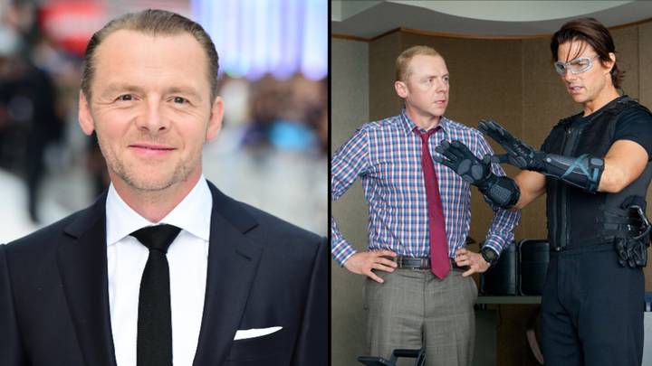 Simon Pegg says he was able to disguise his depressive alcoholism during Mission: Impossible filming