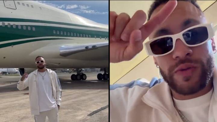 People are furious at Neymar flying on a private 747 from Paris to Saudi Arabia