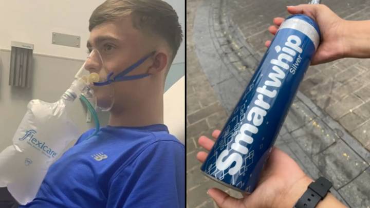 Laughing gas patients increase massively after rise in use of powerful larger canisters