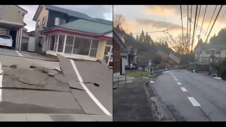 Tsunami footage today Tsunami footage today