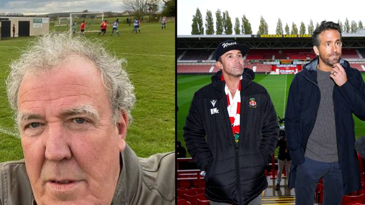 Jeremy Clarkson issues challenge to Wrexham owners Ryan Reynolds and Rob McElhenney over football club
