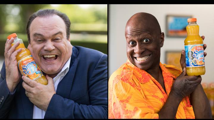 Sunny D recruits 90s icons Shaun Williamson and Dave Benson Phillips for the ‘New Face of Sunny D’