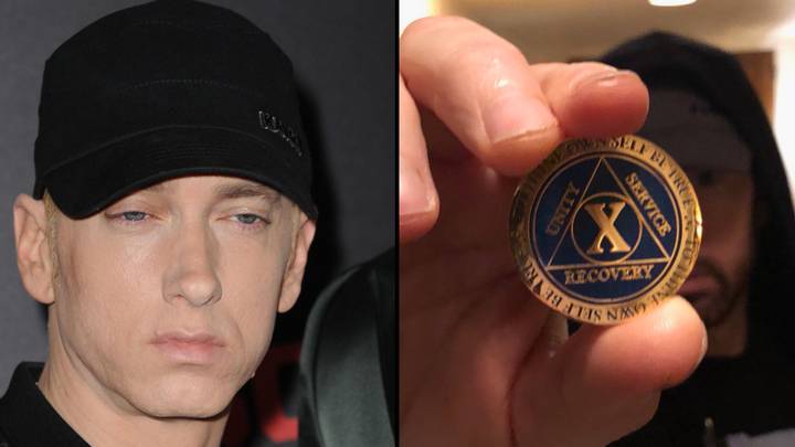 Eminem celebrates being sober for 15 years