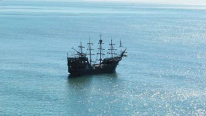 Google Maps User Spots Huge Wooden 'Pirate Ship' Off The Coast Of Brazil