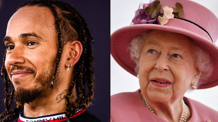 Lewis Hamilton told off by the Queen after breaking Buckingham Palace rule