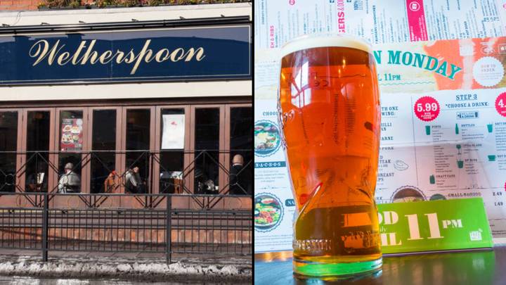 Wetherspoon customers left massively confused by weird new menu prices