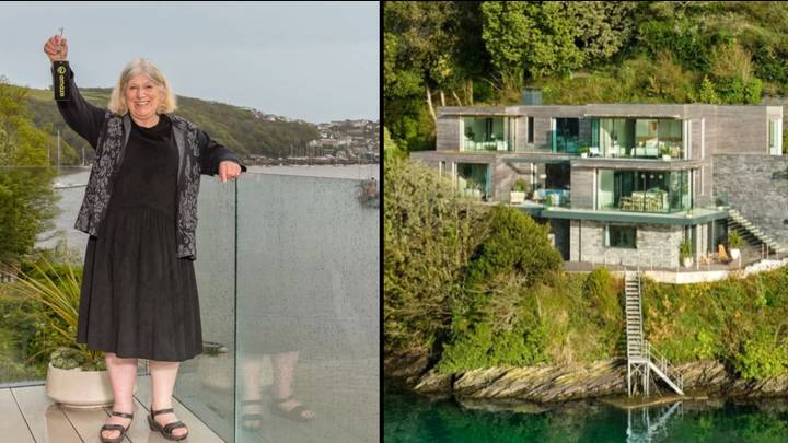 Widow grandmother wins £4.5 million mansion for just £25
