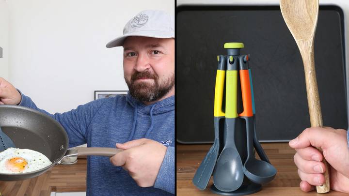 Bloke who thought he bought bargain kitchen utensils finds out he's been cooking with kids' toys