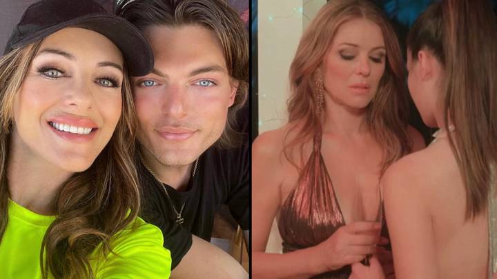 Liz Hurley fulfilled thirteen year promise to son by starring in his new erotic thriller