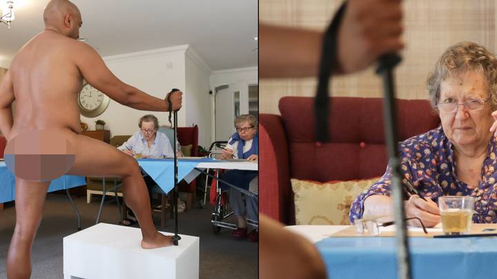 Nude Model Bares All In Care Home And Gives Residents An Eyeful