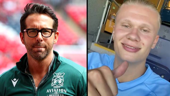 Wrexham fans beg owner Ryan Reynolds to buy Erling Haaland after selling mobile phone company for £1billion
