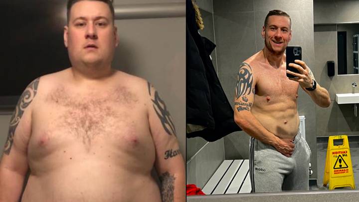 Dad loses 14 stone after son asks him 'are you going to die?'