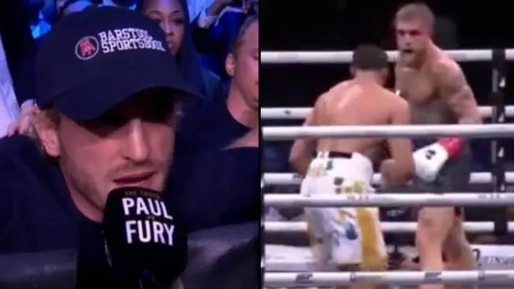 Logan Paul calls Tommy Fury and his family b*tches in mid-fight interview