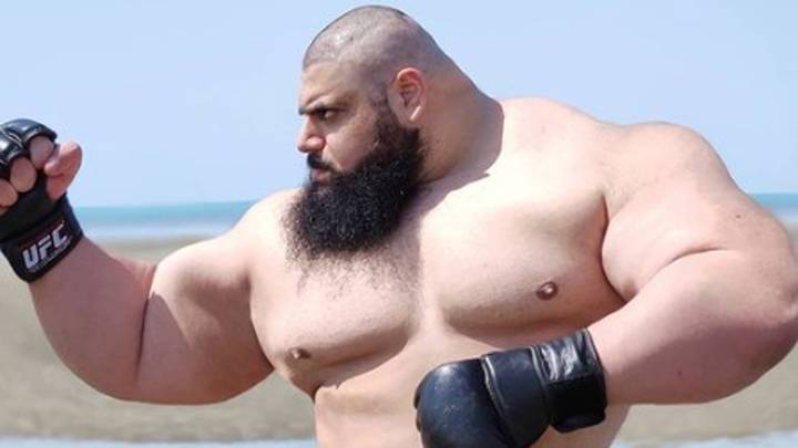 Fans Fear Iranian Hulk Will Be Destroyed By 'World's Scariest Man' After Training Footage Emerges
