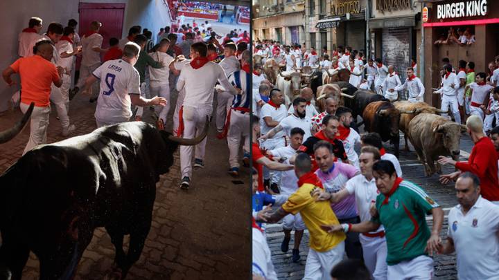 Multiple People Injured During First Pamplona Bull Running Festival In Three Years