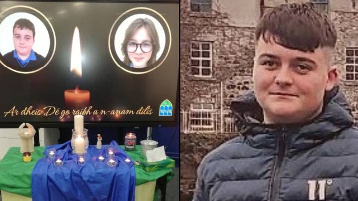 Dad gets standing ovation after making heartbreaking plea at funeral for son, 14, who died in crash