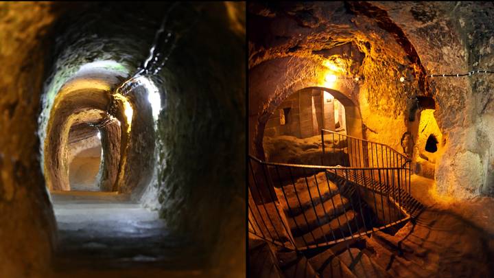 Man chasing chicken stumbled upon ancient underground city once home to 20,000 people