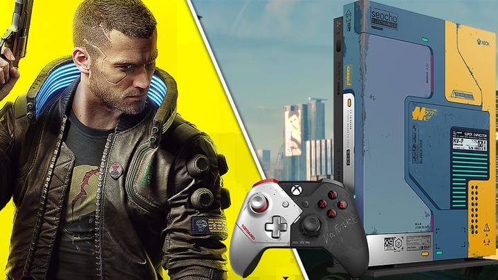 Xbox one x cyberpunk 2077 hot sale console uk