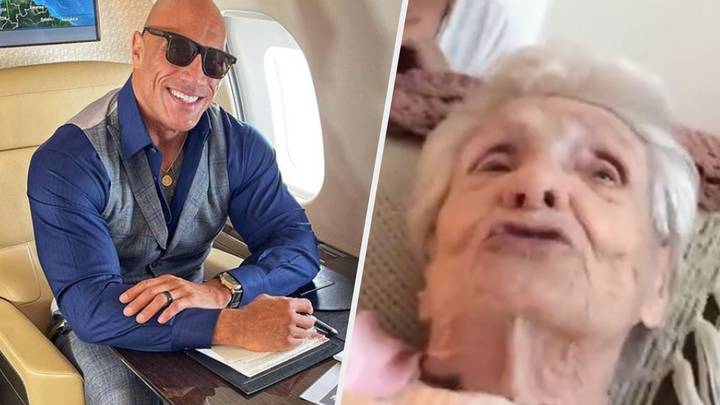The Rock Sends Special Birthday Message To 102-Year-Old Grandma
