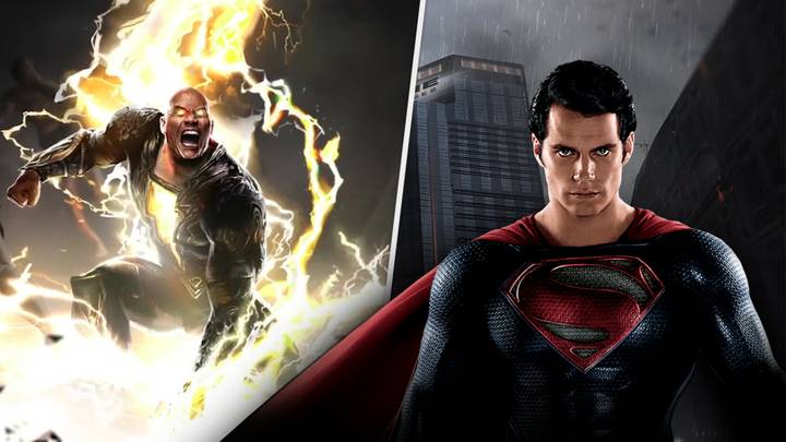 Black Adam Takes On Henry Cavill's Superman In Stunning New Image