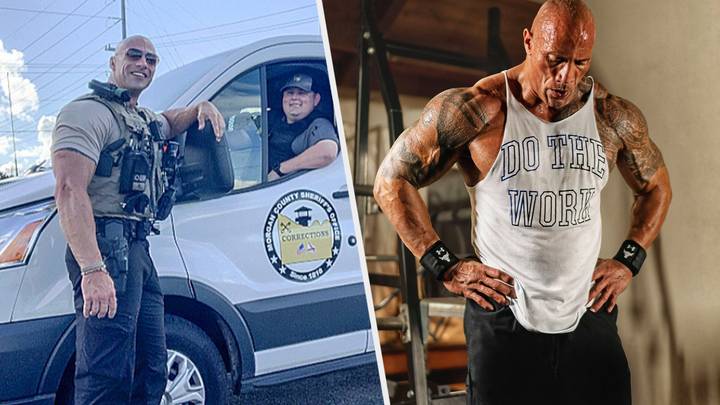 The Rock Has Been Introduced To His Doppelganger, And He's Impressed