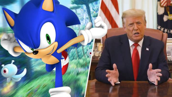 Donald Trump’s Knock Off Twitter Is Being Flooded With Sonic Porn