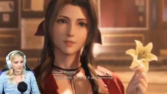 'Final Fantasy VII' Remake Voice Actor Emotionally Reacts To Her Performance